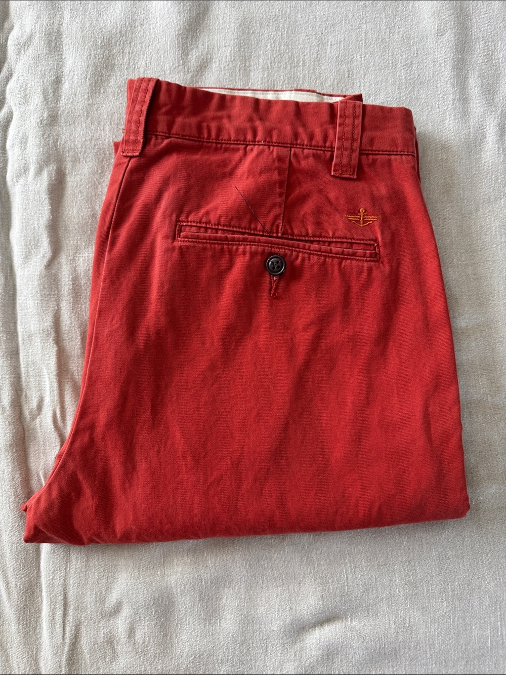 Dockers Men's Burnt Orange Chino Pants